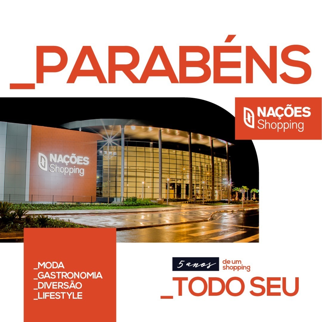 Nações Shopping completa 5 anos e celebra conquistas para Criciúma e região