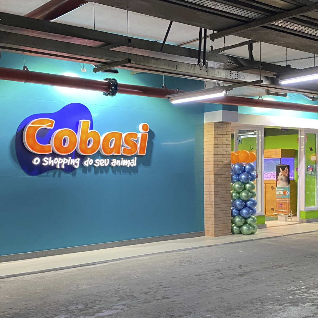 Cobasi inaugura loja no Neumarkt Shopping e Nações Shopping