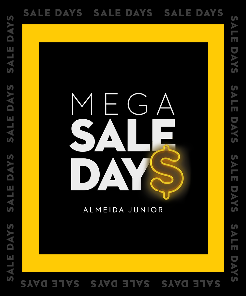 Mega Sale Days: 10 dias de promoções em todos os shoppings Almeida Junior