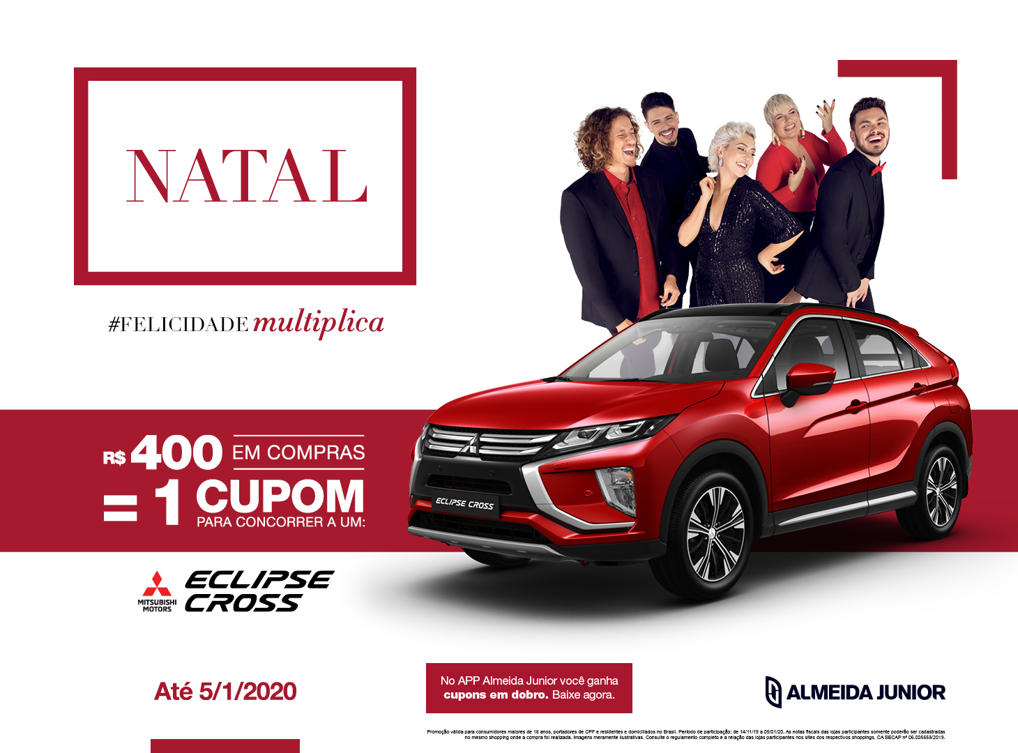 Christmas campaign values family and will give away six cars for customers