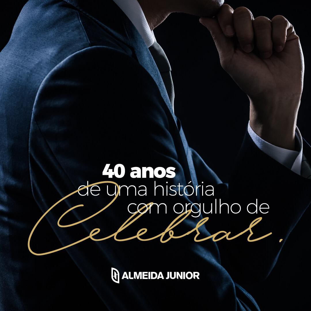 ALMEIDA JUNIOR celebrates its 40 years today