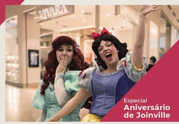 Garten Shopping mall celebrates the 169th anniversary of the city of Joinville