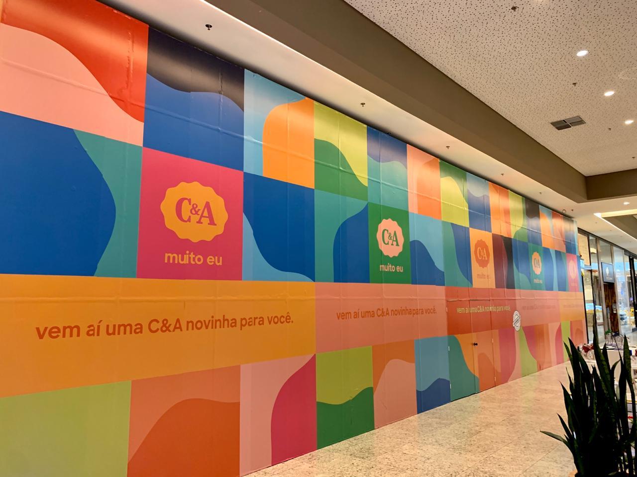 Nações Shopping will receive the first C&A store in southern Santa Catarina