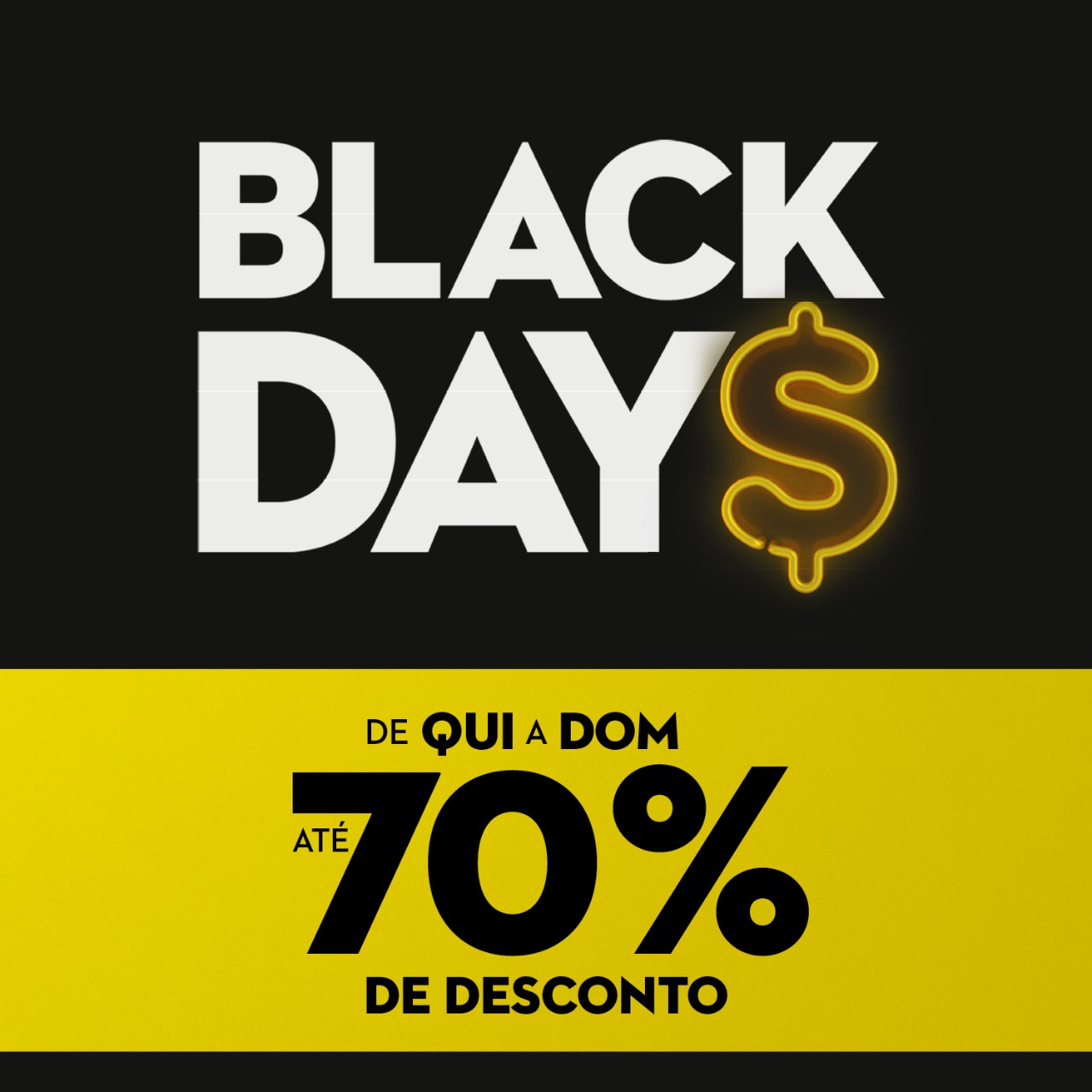 Shoppings Almeida Junior terão quatro dias de Black Days