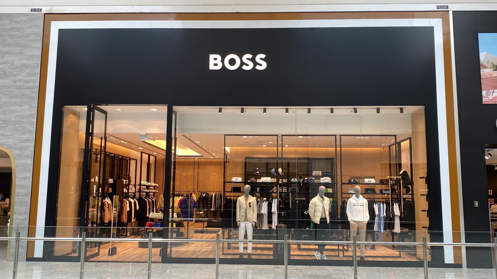 BOSS, da Hugo Boss, e Sephora, são as novas atrações do Balneário Shopping