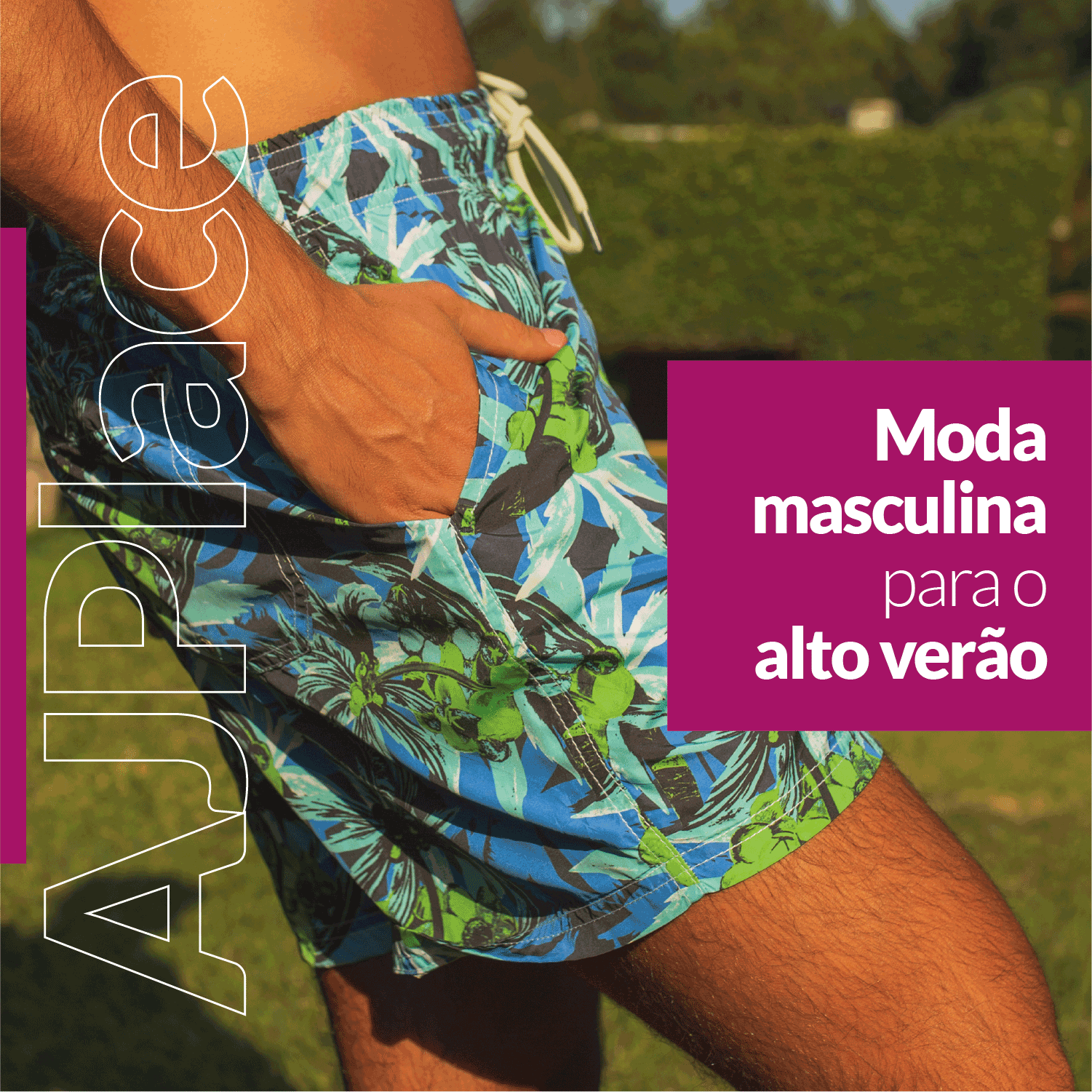 Moda masculina para o alto verão