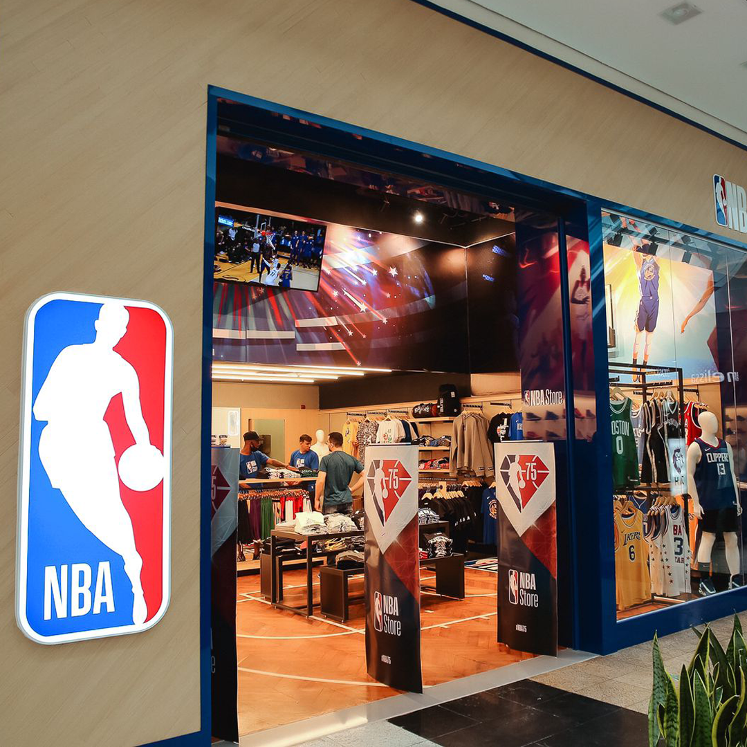 NBA inaugura primeira NBA Store em Santa Catarina