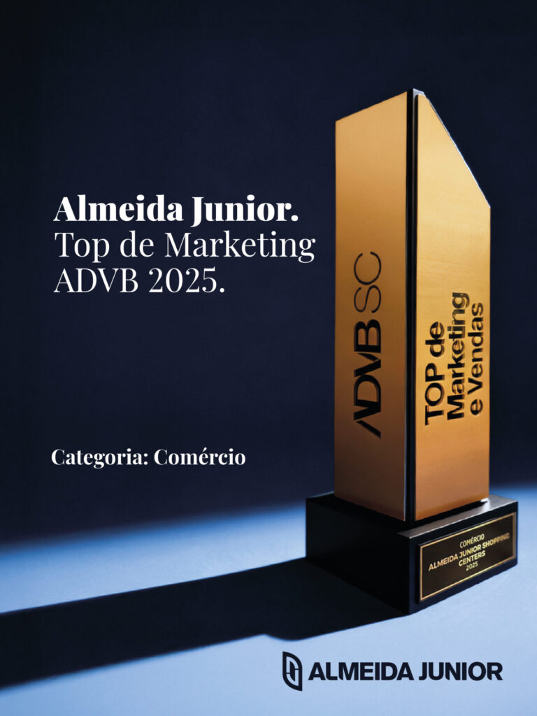 Shoppings Almeida Junior, Top de Marketing ADVB 2025 - Categoria Comércio.
